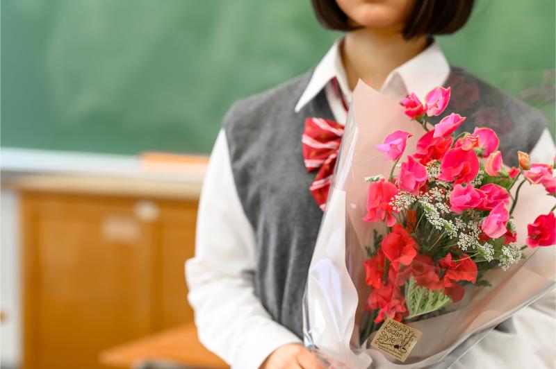 離任式 花 イメージ