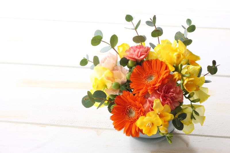 暖色系アレンジをより美しく見せるコツ