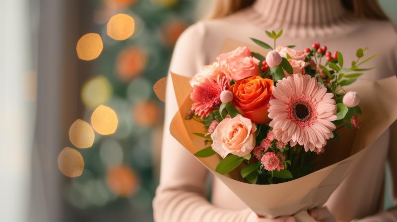 11月 お祝い 花束 イメージ