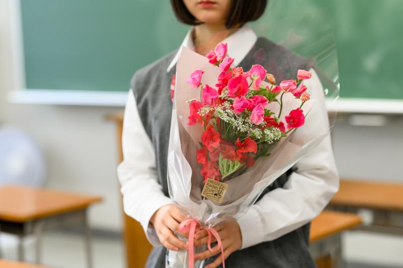 スイートピーのブーケを贈るおすすめのシーン